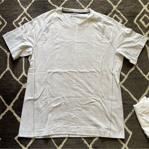 Adidas Studio AeroReady Mesh Cotton Tee (Grey)